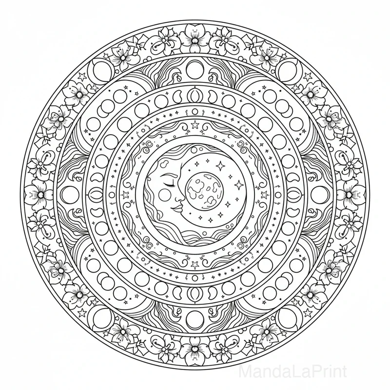 Mond Mandala #16
