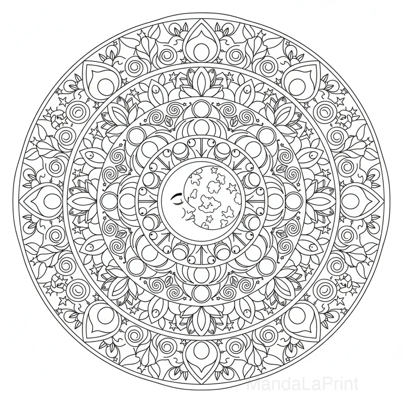 Luna Mandala #7