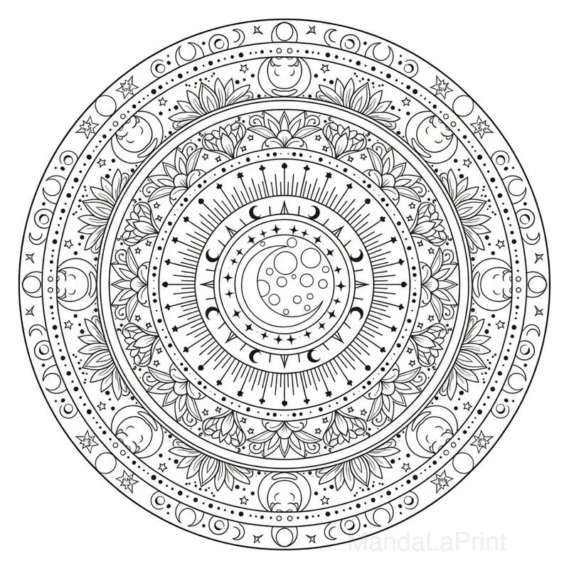 Mond Mandala #20
