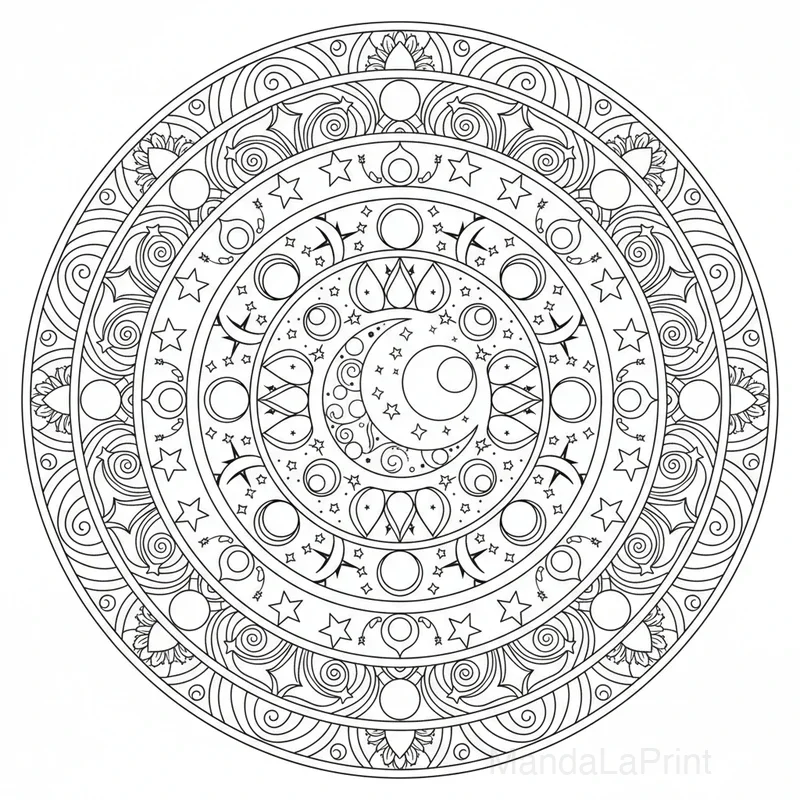 Luna Mandala #5