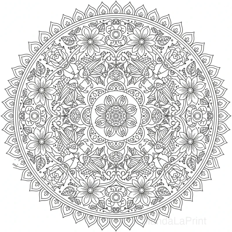 Mandala Paysage Naturel #15