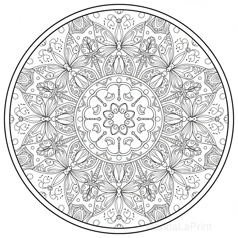 Enchanted Forest Mandala #2