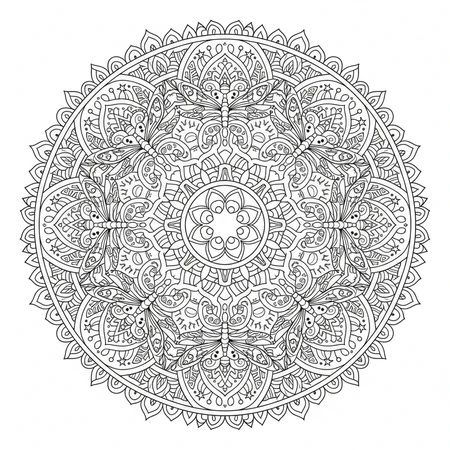 Mandala Paysage Naturel #6
