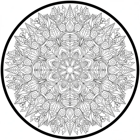 Mandala Paysage Naturel #4