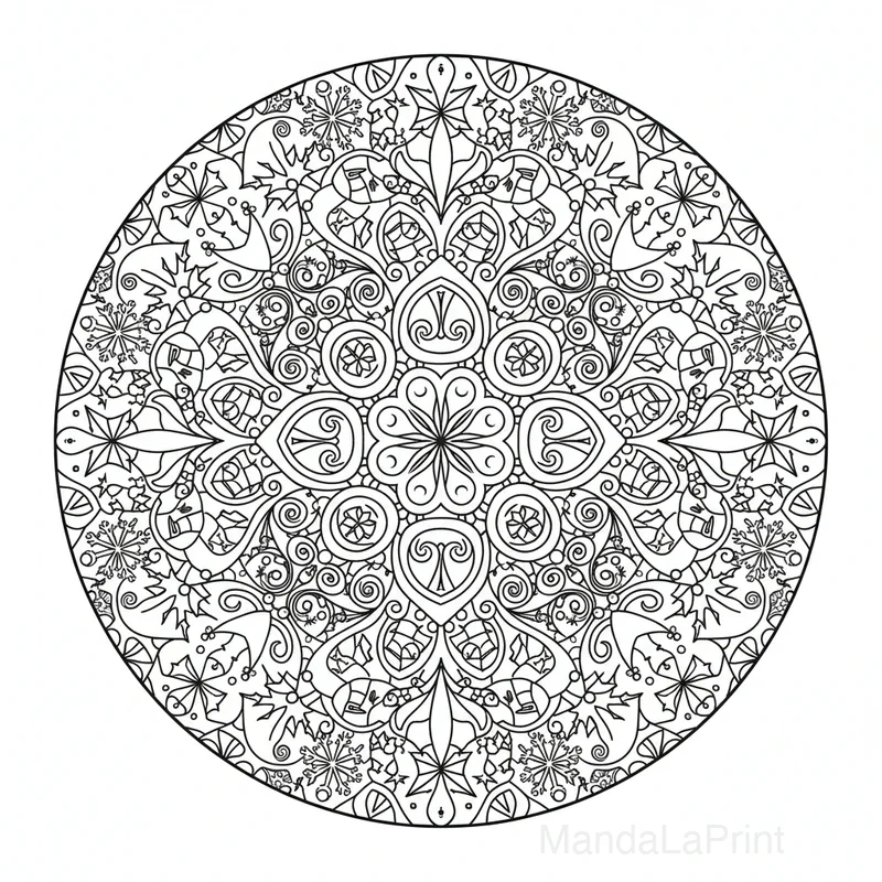 Noël Mandala #3
