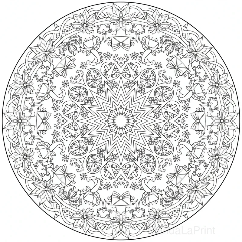 Noël Mandala #5