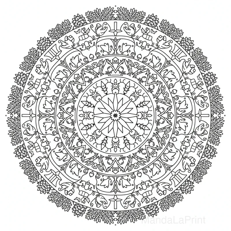 Natale Mandala #18