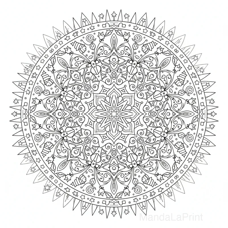 Noël Mandala #2