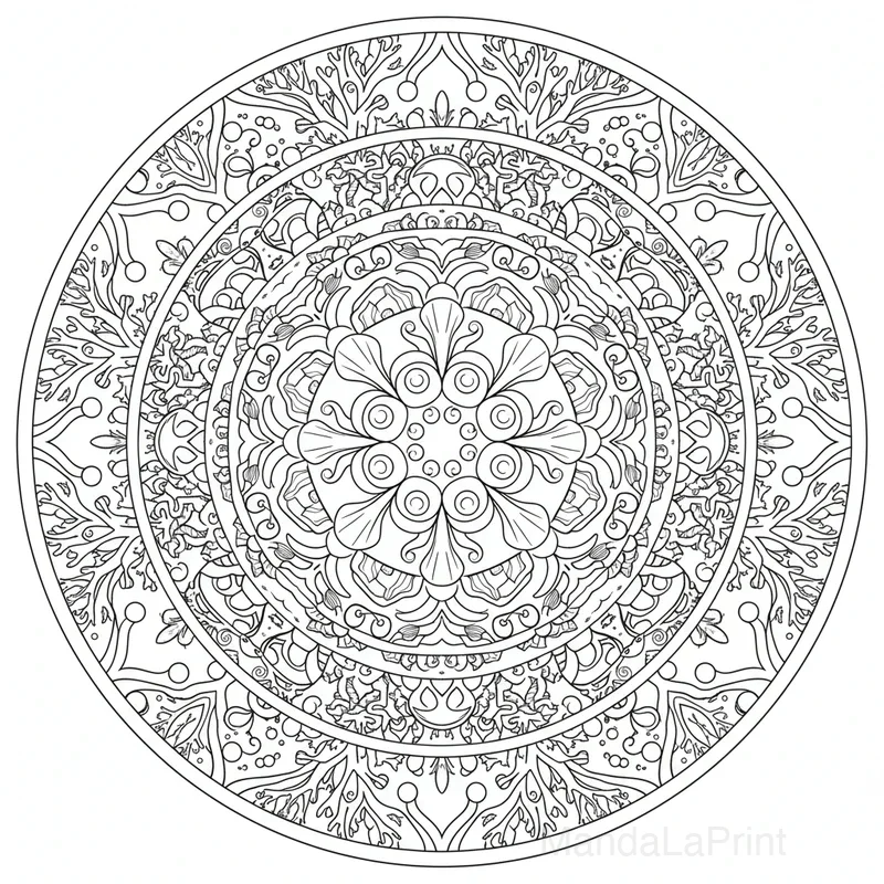 Océan Mandala #6