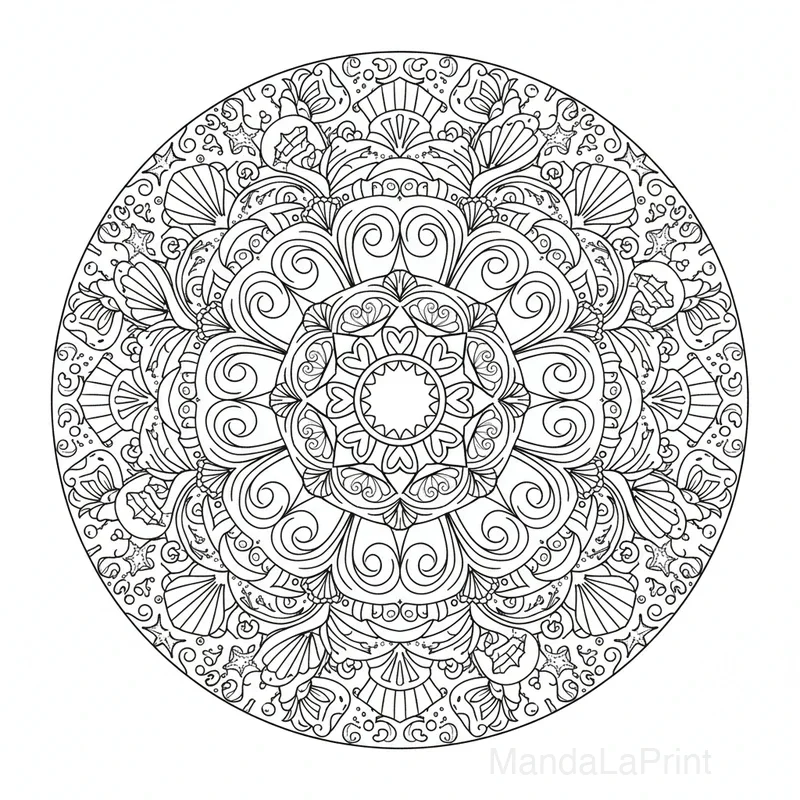 Océan Mandala #5