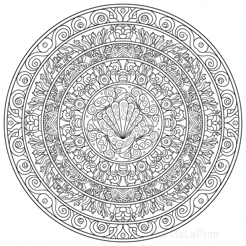 Oceano Mandala #15