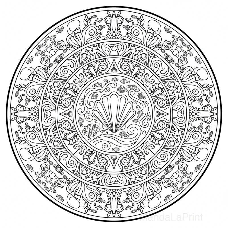 Océan Mandala #2
