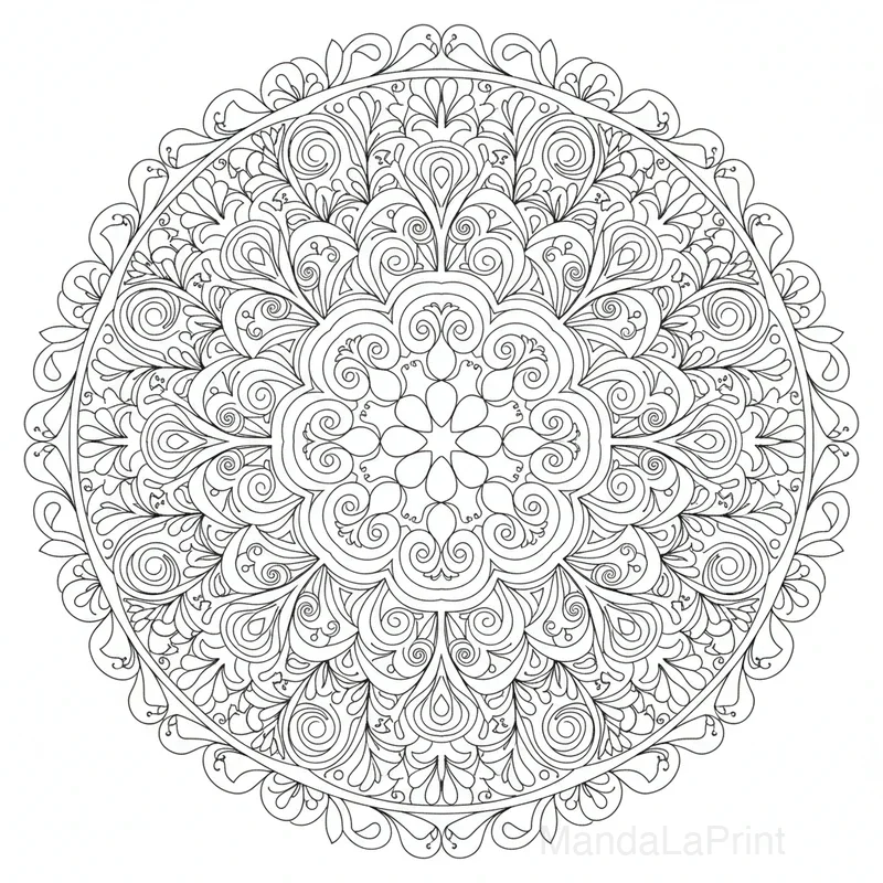 Mandala Motifs Bohèmes #10