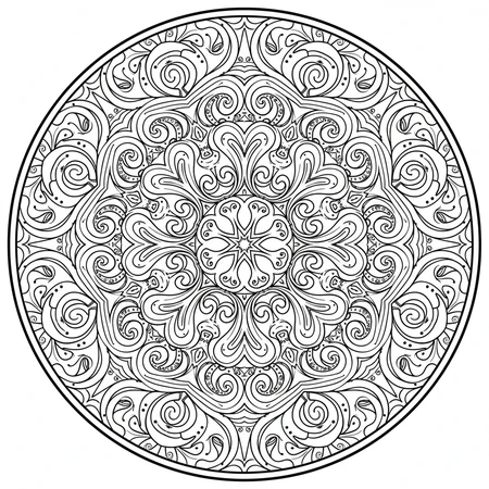 Mandala Psychédélique #24