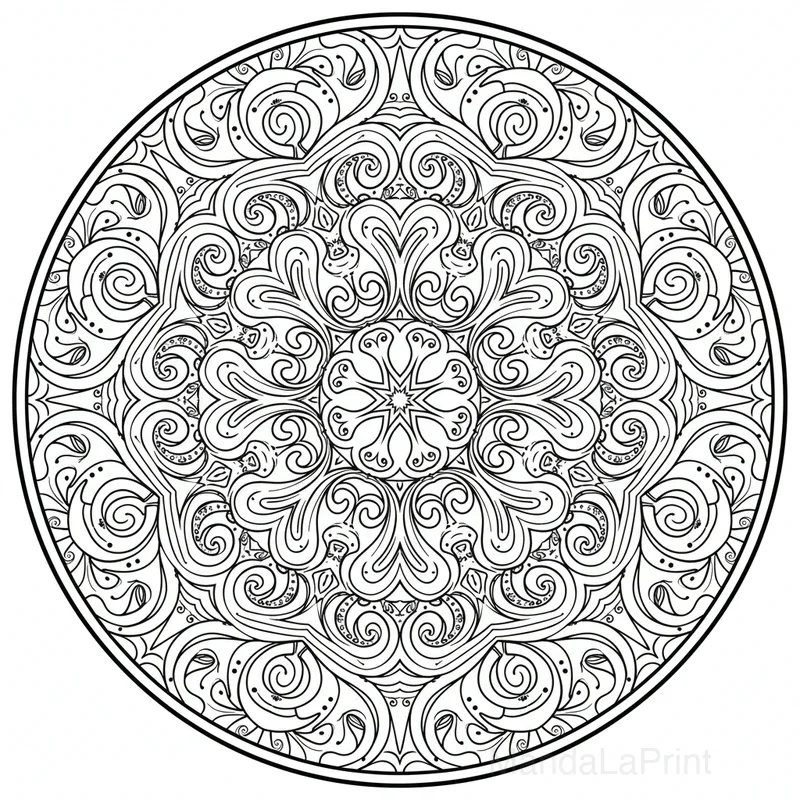 Mandala Psychédélique #24