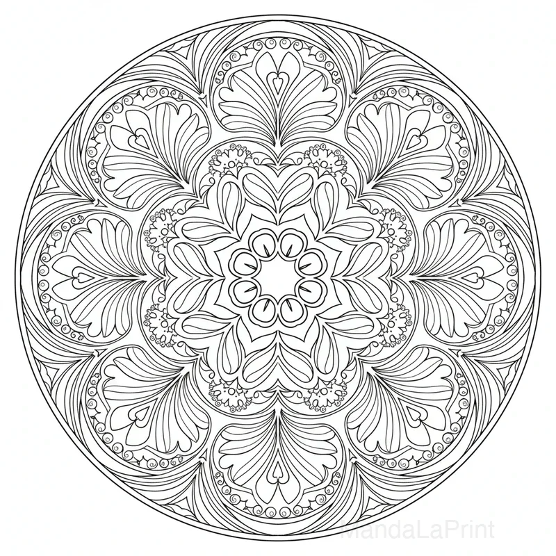 Arte Nouveau Mandala #29