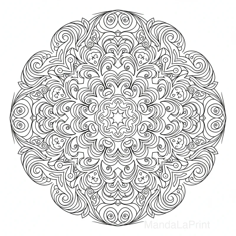 Bohème Motif Mandala #11