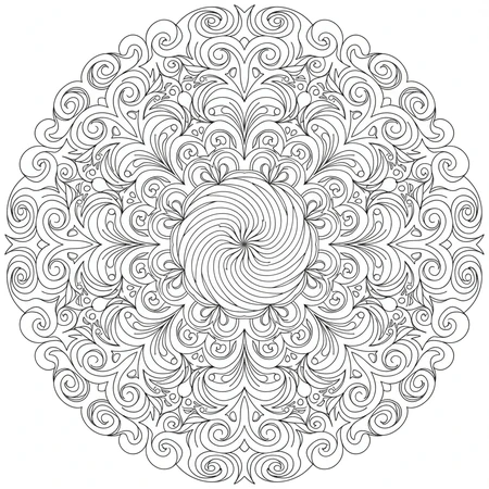 Mandala Motifs Bohèmes #8