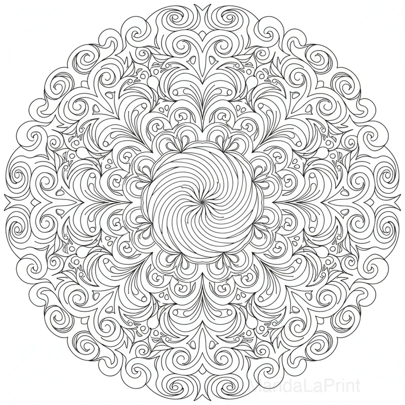 Unique Créatif Mandala #8