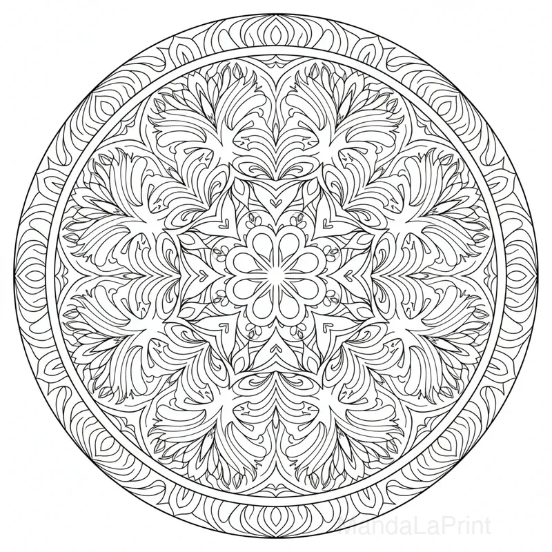 Único Creativo Mandala #5