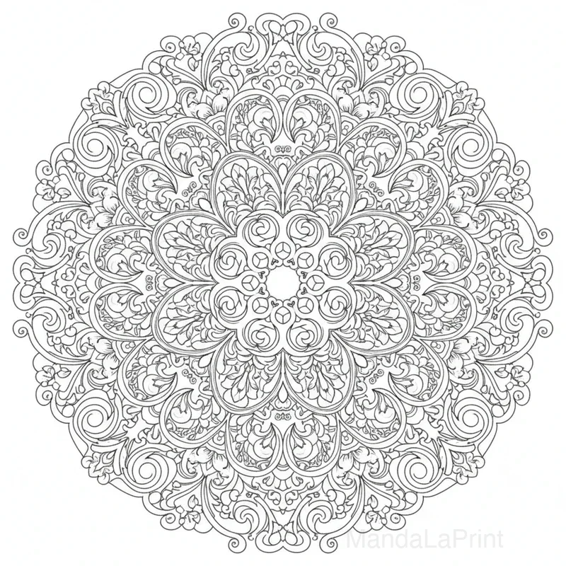 Unique Créatif Mandala #2