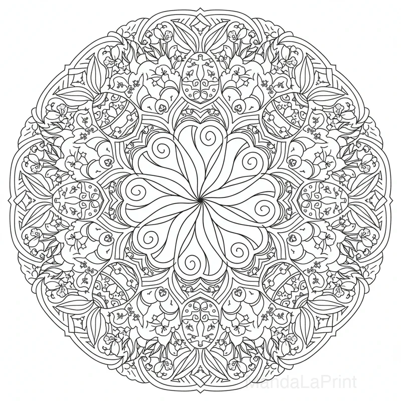 Pâques Mandala #10