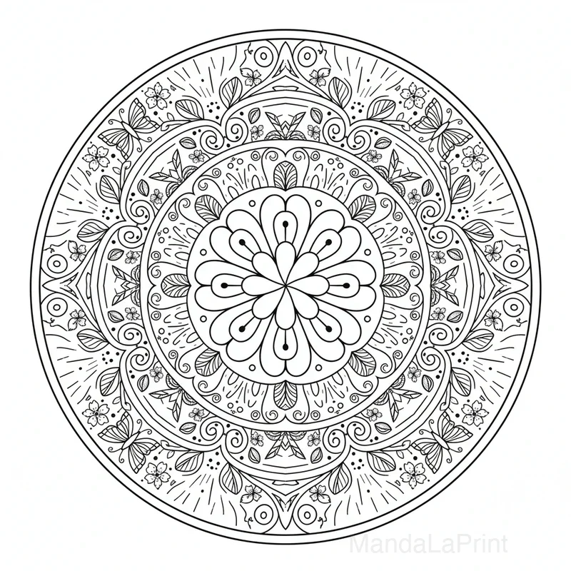 Frühling Mandala #5