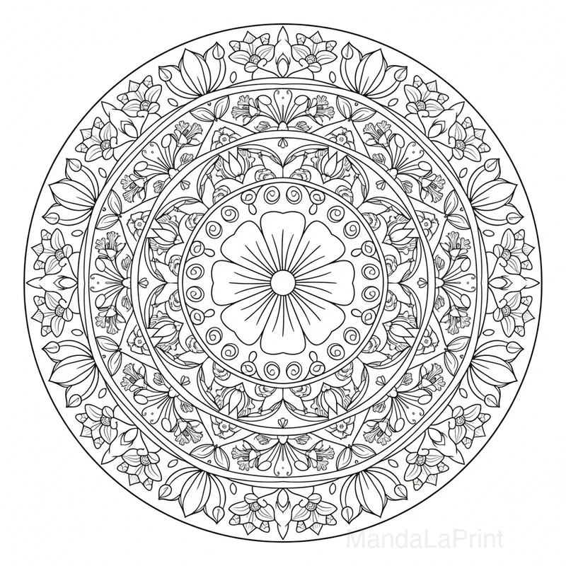 Printemps Mandala #2