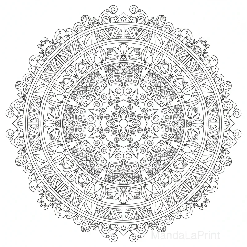 Primavera Mandala #16