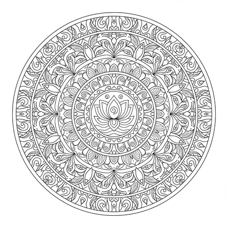 Mandala Relaxation #20
