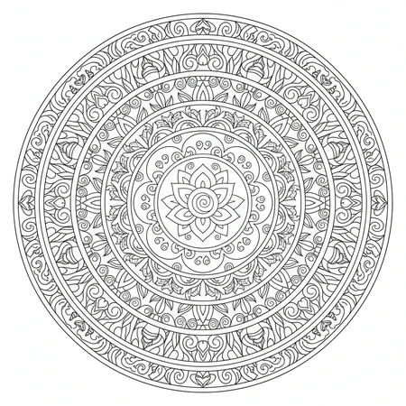 Mandala Relaxation #16