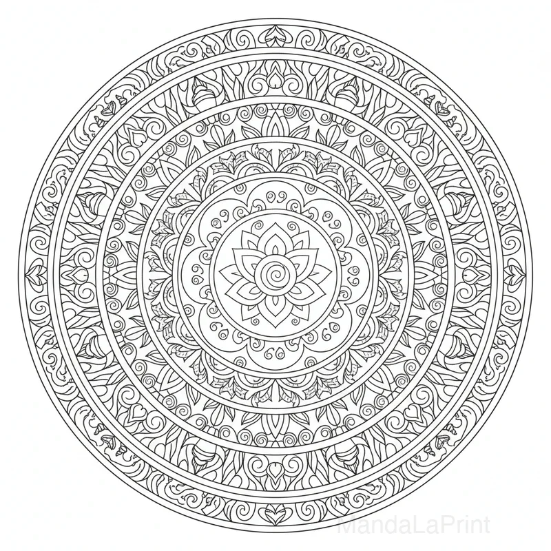 Mandala Relaxation #16