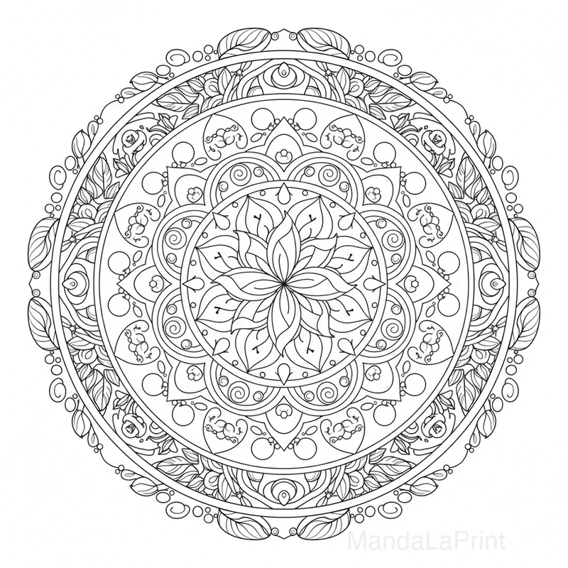 Mandala Relaxation #19