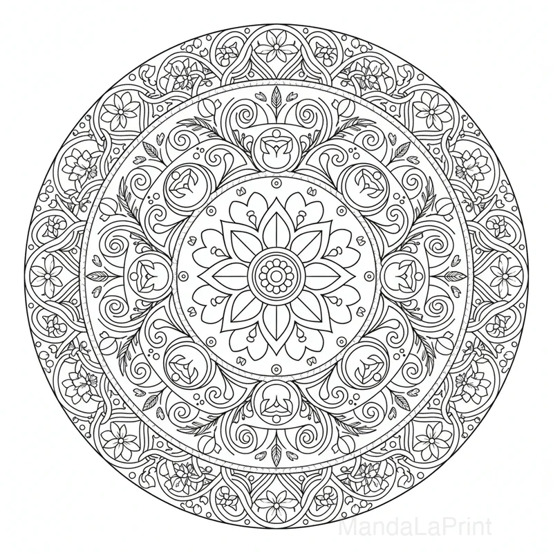 Mandala Relaxation #10