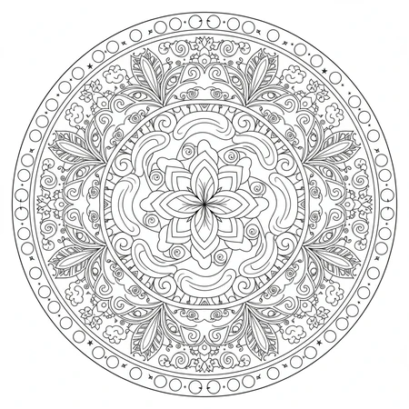 Mandala Relaxation #4