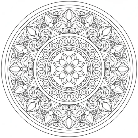 Mandala Relaxation #5