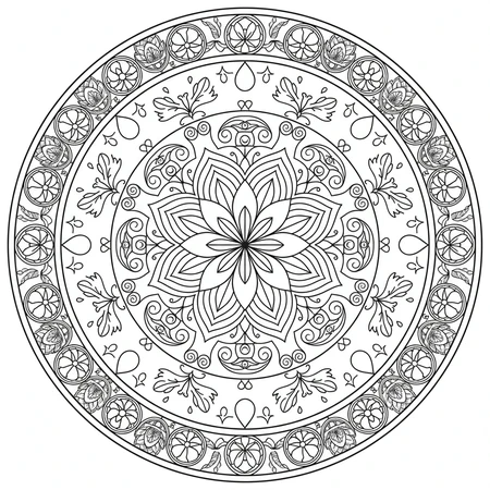 Mandala Relaxation #6