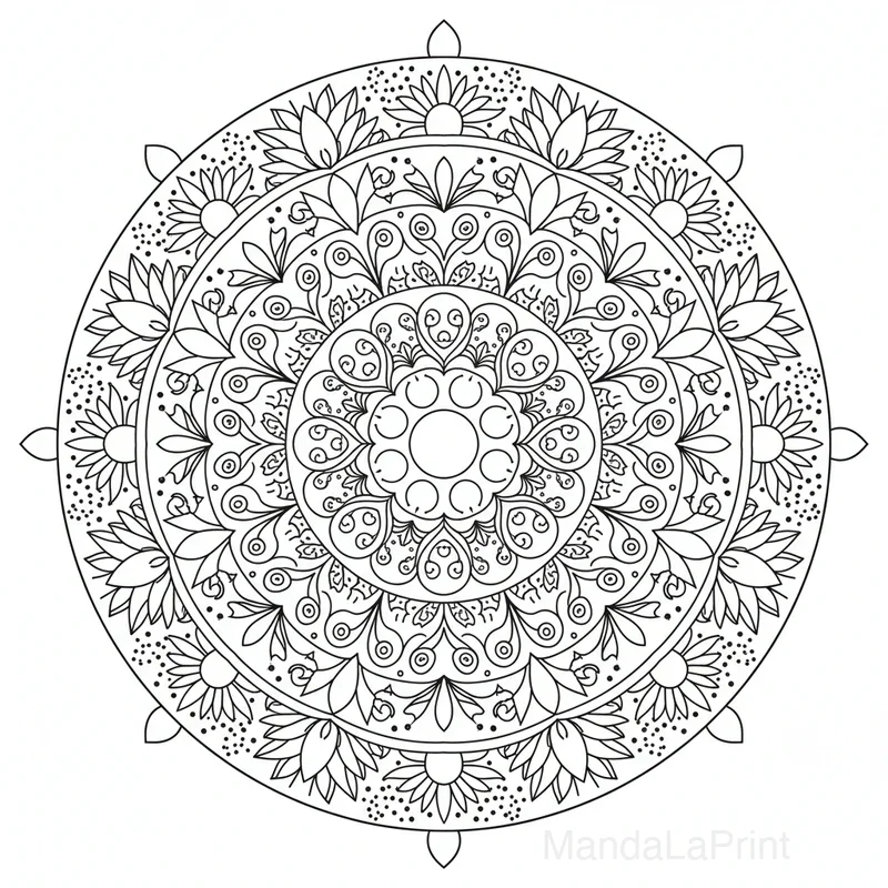 Mandala Relaxation #7