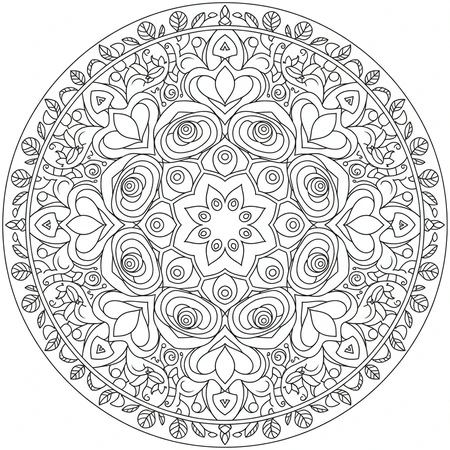 Mandala Relaxation #18