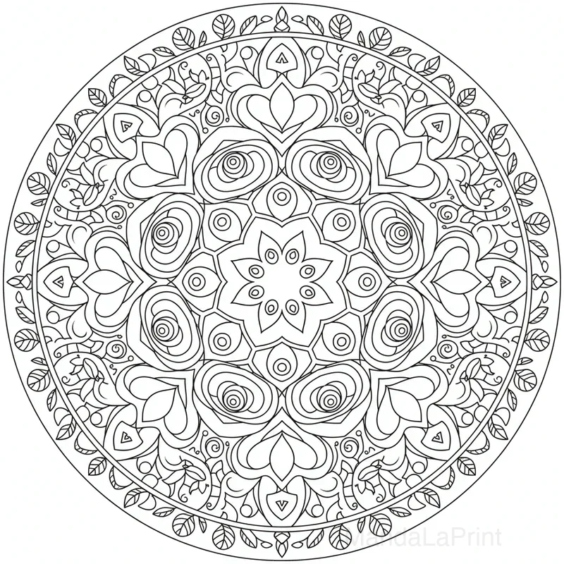 Mandala Relaxation #18