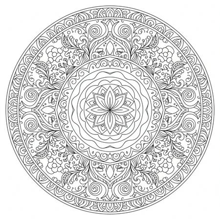 Mandala Relaxation #17