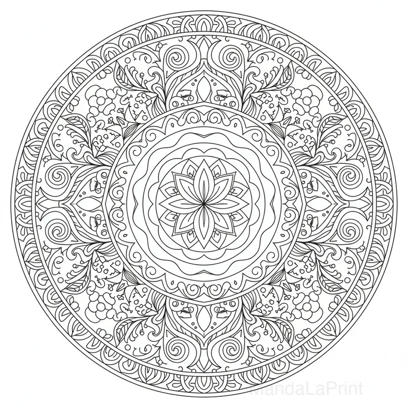 Mandala Relaxation #17