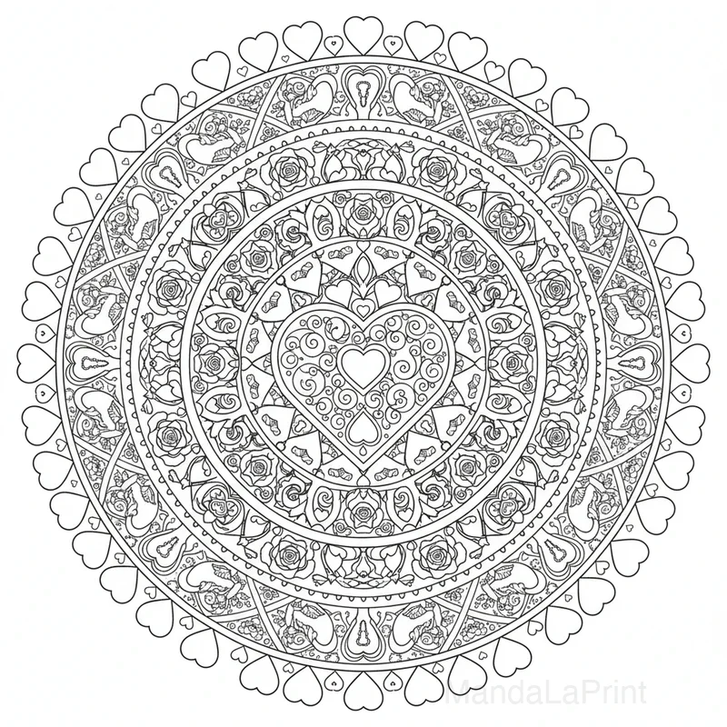 São Valentim Mandala #15