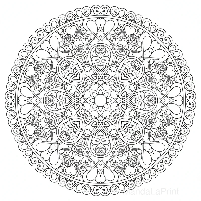 San Valentino Mandala #20