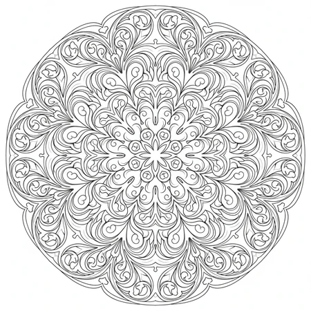 Mandala Motifs Bohèmes #5