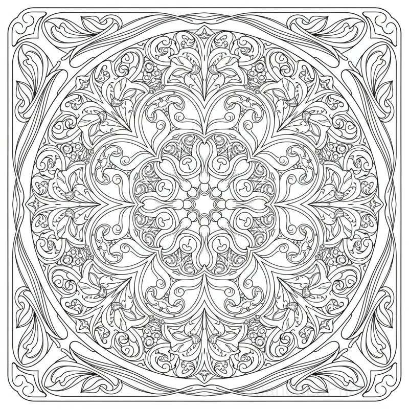 Mandala Motifs Bohèmes #11