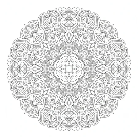 Mandala Psychédélique #18