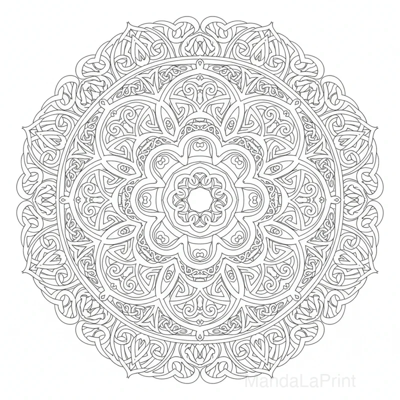 Bohème Motif Mandala #2