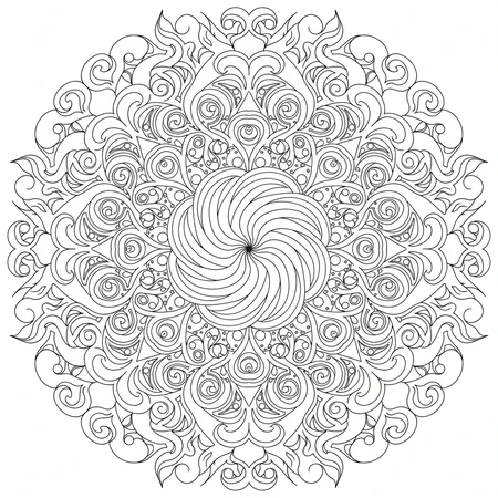 Mandala Psychédélique #22