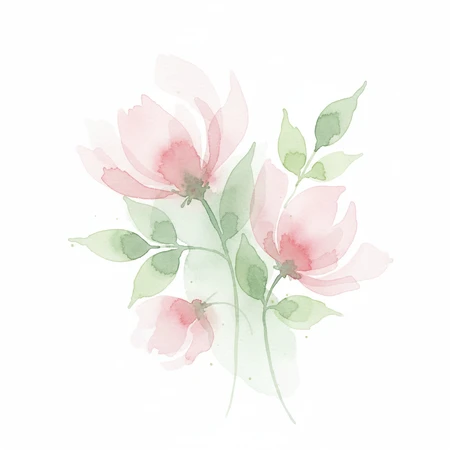 Floral Impression Watercolor